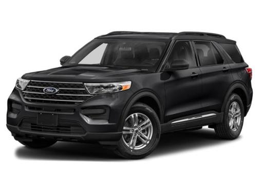 Agate Black Metallic 2021 Ford Explorer XLT
