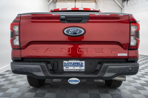 Ruby Red Metallic Tinted Clearcoat 2025 Ford Ranger LARIAT