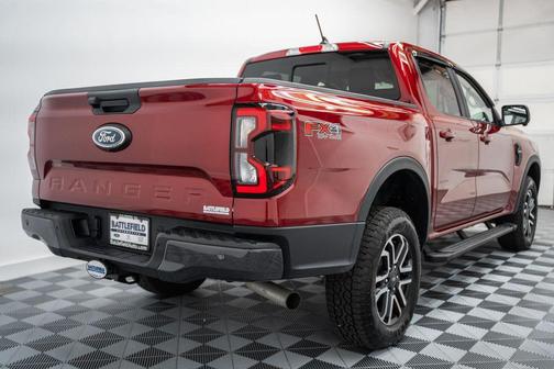 Ruby Red Metallic Tinted Clearcoat 2025 Ford Ranger LARIAT