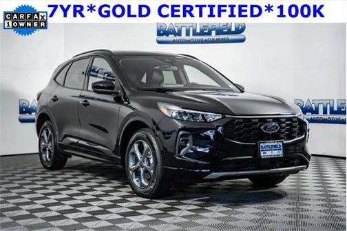 Agate Black Metallic 2023 Ford Escape ST-Line Select