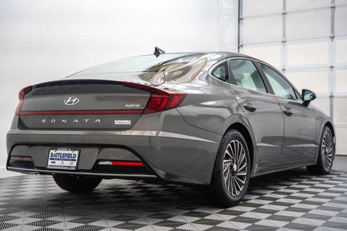 Hampton Gray 2022 Hyundai SONATA Hybrid SE