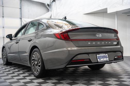 Hampton Gray 2022 Hyundai SONATA Hybrid SE