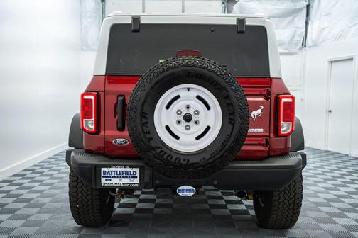 Ruby Red Metallic 2025 Ford Bronco Heritage Edition