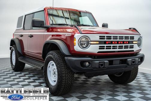 Ruby Red Metallic 2025 Ford Bronco Heritage Edition
