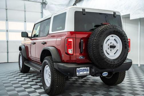 Ruby Red Metallic 2025 Ford Bronco Heritage Edition