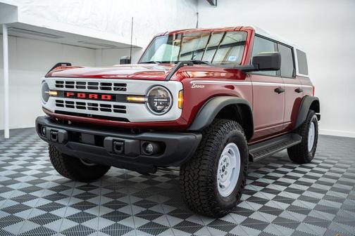 Ruby Red Metallic 2025 Ford Bronco Heritage Edition