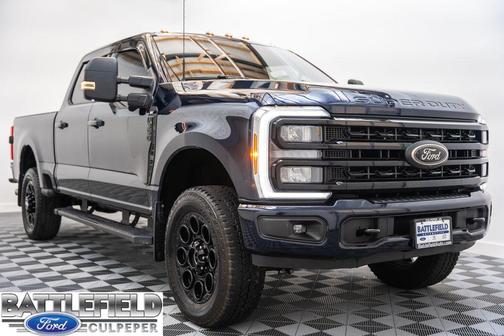 Antimatter Blue Metallic 2024 Ford F-350 XLT