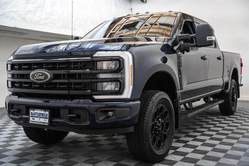 Antimatter Blue Metallic 2024 Ford F-350 XLT