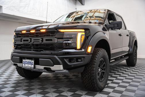 Agate Black Metallic 2026 Ford F-150 Raptor