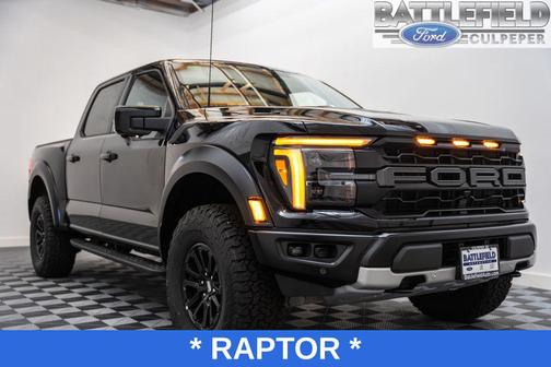 Agate Black Metallic 2026 Ford F-150 Raptor