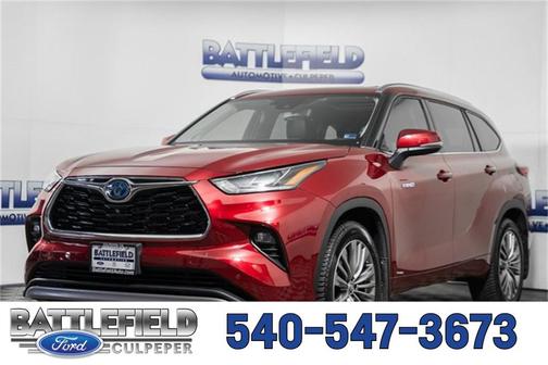 2021 Toyota Highlander Hybrid Platinum