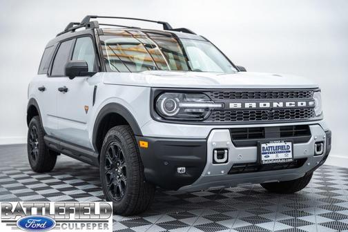 Space White Metallic 2026 Ford Bronco Sport Badlands