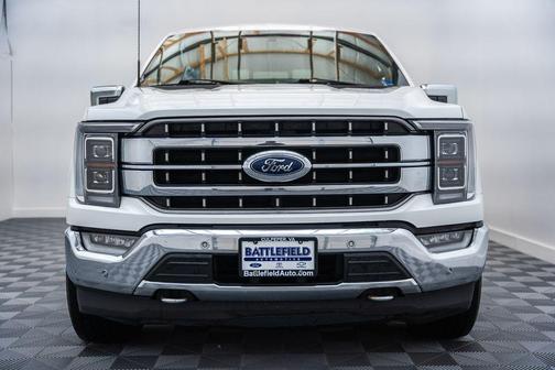 Star White Metallic Tri-Coat 2022 Ford F-150 Lariat