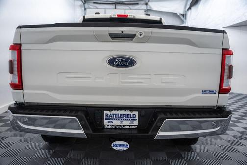 Star White Metallic Tri-Coat 2022 Ford F-150 Lariat