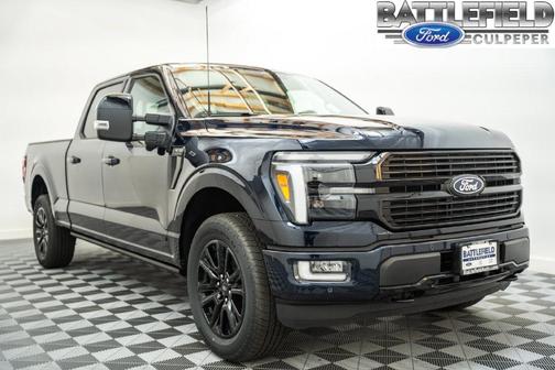 Antimatter Blue Metallic 2026 Ford F-150 Platinum