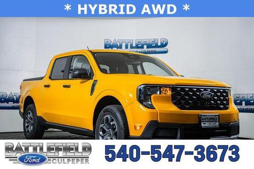 Orange Fury Metallic Tri-Coat 2026 Ford Maverick XLT