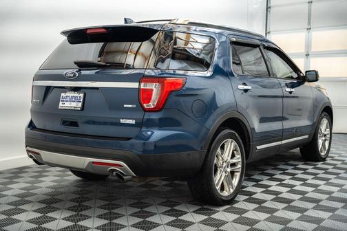 Ruby Red Metallic Tinted Clearcoat 2017 Ford Explorer Limited