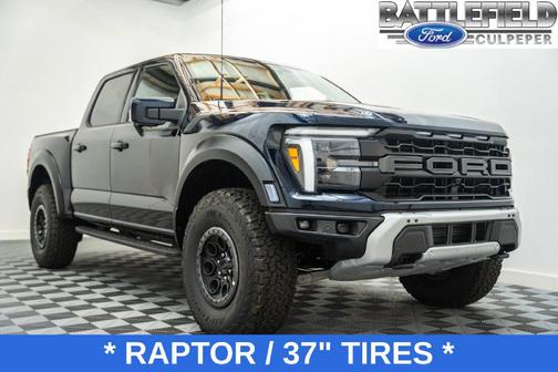 Antimatter Blue Metallic 2026 Ford F-150 Raptor