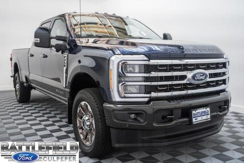 Antimatter Blue Metallic 2025 Ford F-250 King Ranch