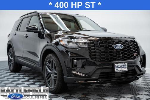 Agate Black Metallic 2026 Ford Explorer ST