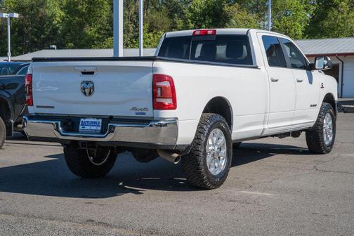 Bright White Clearcoat 2020 RAM 3500 Big Horn Crew Cab 4x4 8' Box