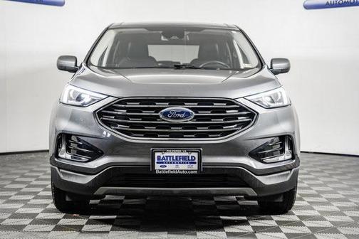 Carbonized Gray Metallic 2022 Ford Edge SEL