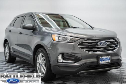 Carbonized Gray Metallic 2022 Ford Edge SEL