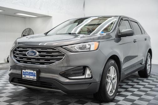 Carbonized Gray Metallic 2022 Ford Edge SEL