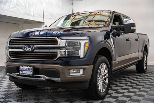 Antimatter Blue Metallic 2025 Ford F-150 King Ranch