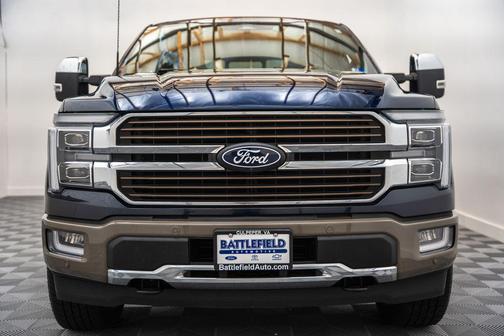 Antimatter Blue Metallic 2025 Ford F-150 King Ranch