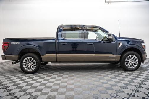 Antimatter Blue Metallic 2025 Ford F-150 King Ranch