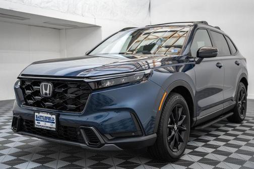 Canyon River Blue Metallic 2026 Honda CR-V Hybrid Sport-L AWD