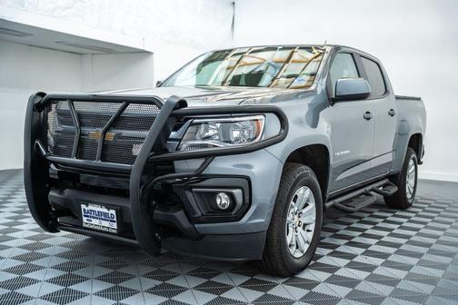 Satin Steel Metallic 2022 Chevrolet Colorado LT