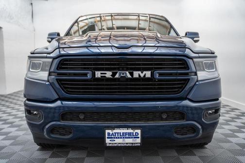 Patriot Blue Pearlcoat 2021 RAM 1500 Laramie