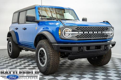 Velocity Blue Metallic 2026 Ford Bronco Badlands