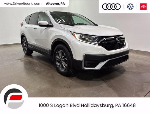 Platinum White Pearl 2021 Honda CR-V EX