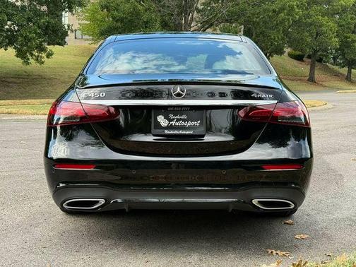 Black 2022 Mercedes-Benz E-Class 4MATIC