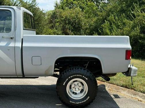 Silver 1985 Chevrolet Pickup Truck Base