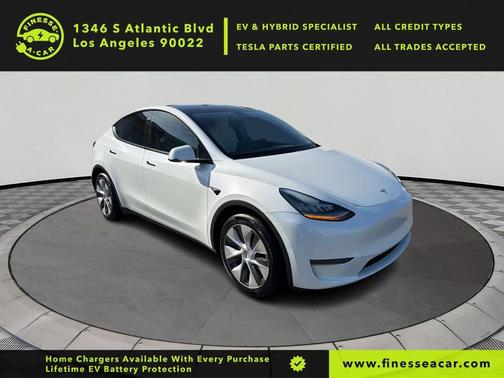Pearl White Multi-Coat 2020 Tesla Model Y Long Range Dual Motor All-Wheel Drive , Performance Dual Motor All-Wheel Dr