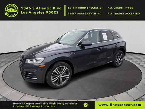 Manhattan Gray Metallic 2020 Audi Q5 Premium Plus 55 TFSI e quattro S tronic