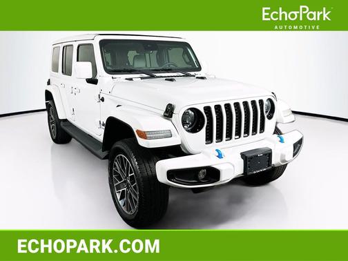 Bright White Clearcoat 2023 Jeep Wrangler 4xe Sahara High Altitude