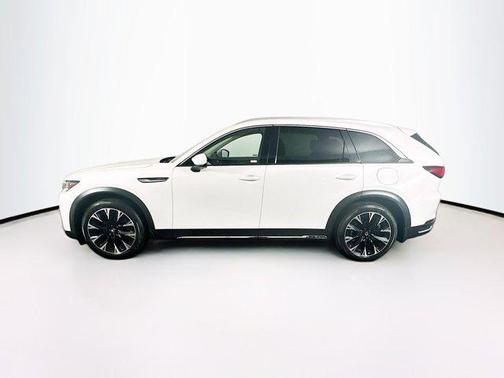 Rhodium White Premium 2024 Mazda CX-90 PHEV Premium