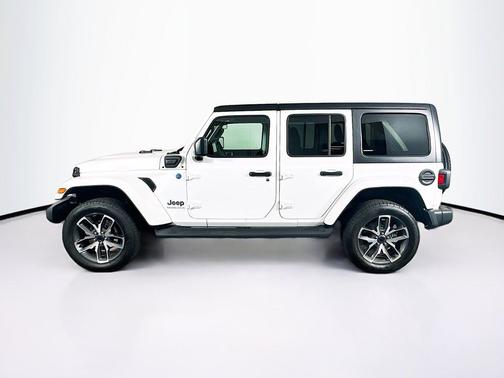Bright White Clearcoat 2024 Jeep Wrangler 4xe Sport S