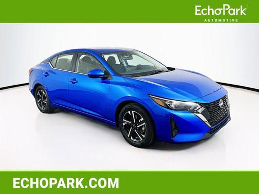 Electric Blue Metallic 2025 Nissan Sentra SV