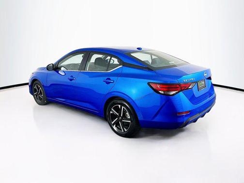 Electric Blue Metallic 2025 Nissan Sentra SV