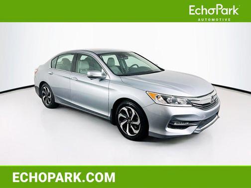 Lunar Silver Metallic 2017 Honda Accord EX-L w/Navigation & Honda Sensing