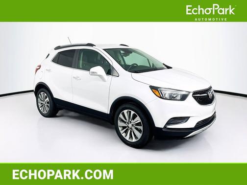 Summit White 2017 Buick Encore Preferred