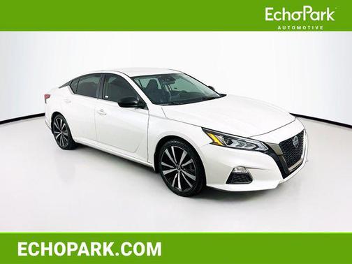 Pearl White Tricoat 2020 Nissan Altima SR FWD