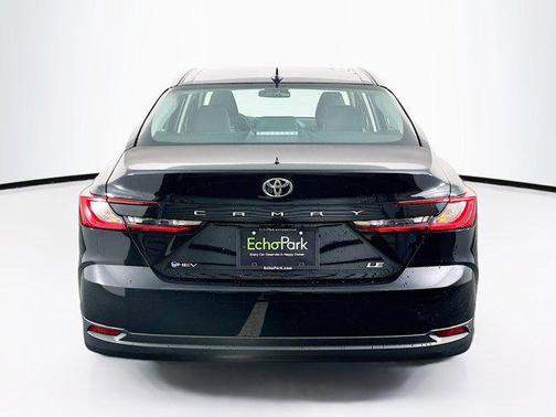 Midnight Black Metallic 2025 Toyota Camry LE