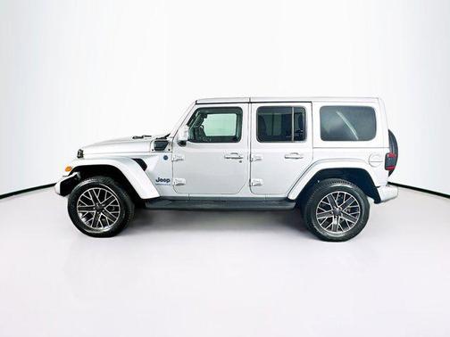 Silver Zynith Clearcoat 2023 Jeep Wrangler 4xe Sahara High Altitude